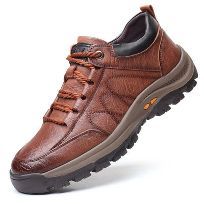 Homme Chaussures à Lacets avec Semelle Antidérapante et Support Orthopédique