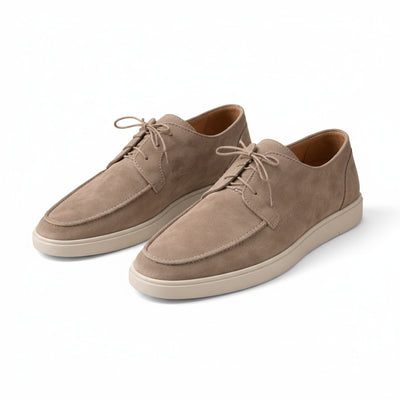 Homme Chaussures à Lacets Style Derby avec Semelle Blanche