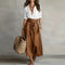 Blanc et marron / S