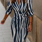 Bleu marine/Blanc