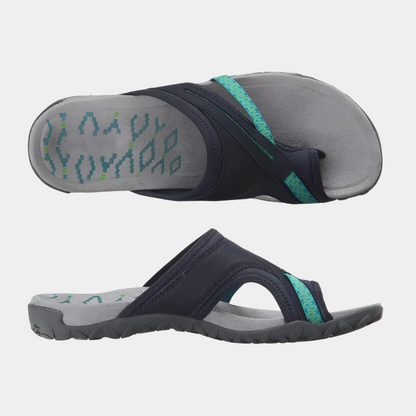 Femme Sandales Orthopédiques à Bride Interorteil avec Semelle Ergonomique