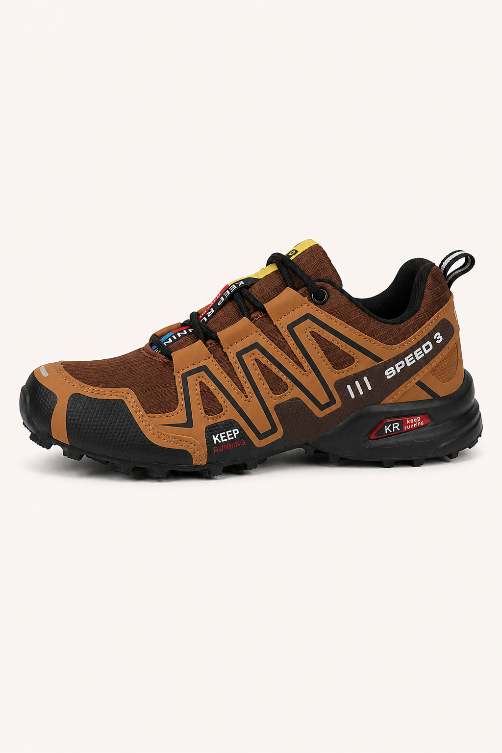Homme Chaussures de Trail à Lacets avec Semelle Antidérapante