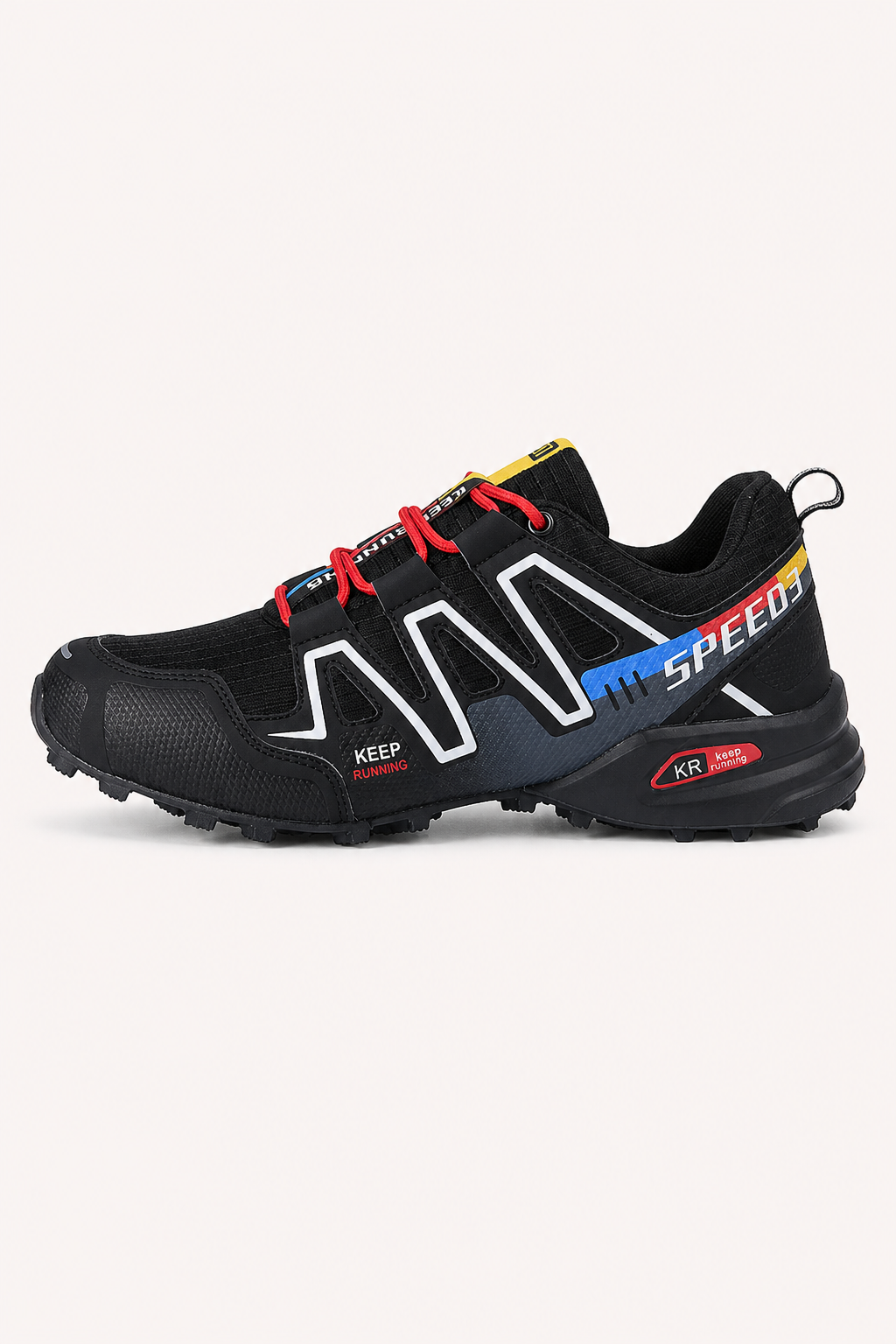 Homme Chaussures de Trail à Lacets avec Semelle Antidérapante