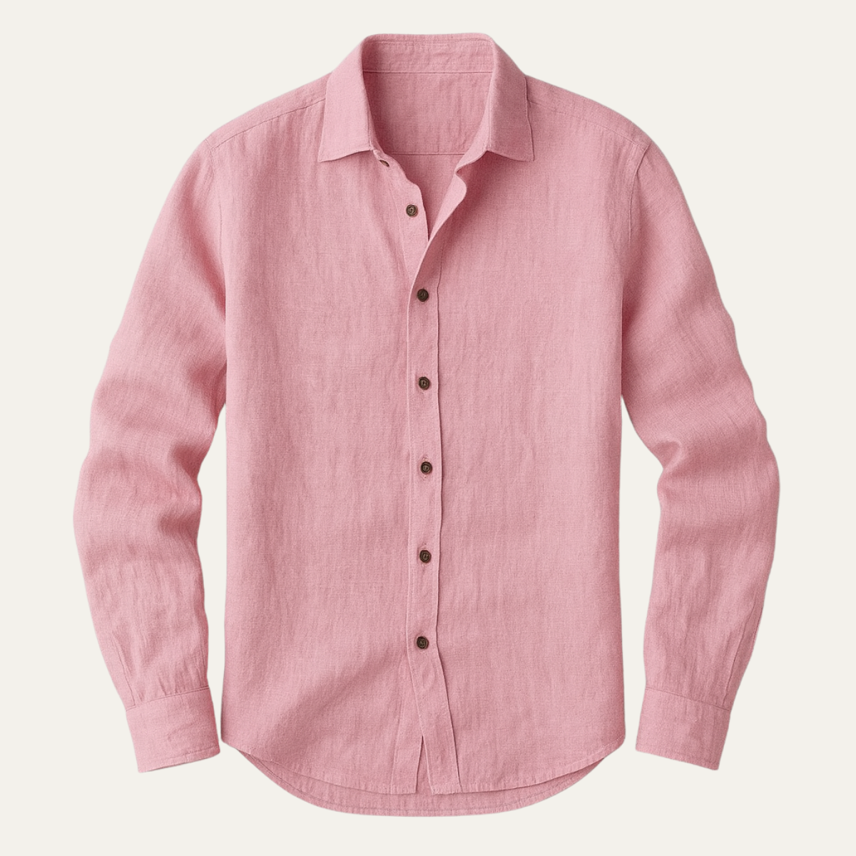 Homme Chemise Manches Longues à Col Classique et Boutons ##POS:9##