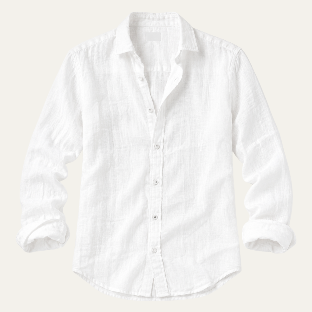 Homme Chemise Manches Longues Casual avec Col Classique et Coupe Slim Relaxed