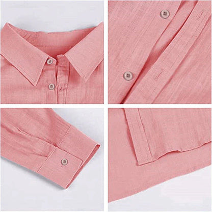 Homme Chemise Manches Longues Col Classique à Boutons Regular Fit