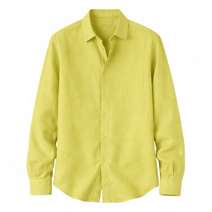 Homme Chemise Manches Longues col Classique Coupe Décontractée