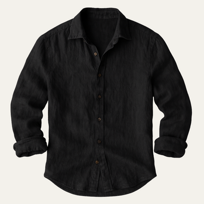 Homme Chemise Manches Longues col Classique Coupe Décontractée
