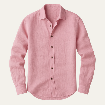 Homme Chemise Manches Longues col Classique Coupe Décontractée