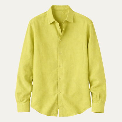 Homme Chemise Manches Longues col Classique Coupe Décontractée