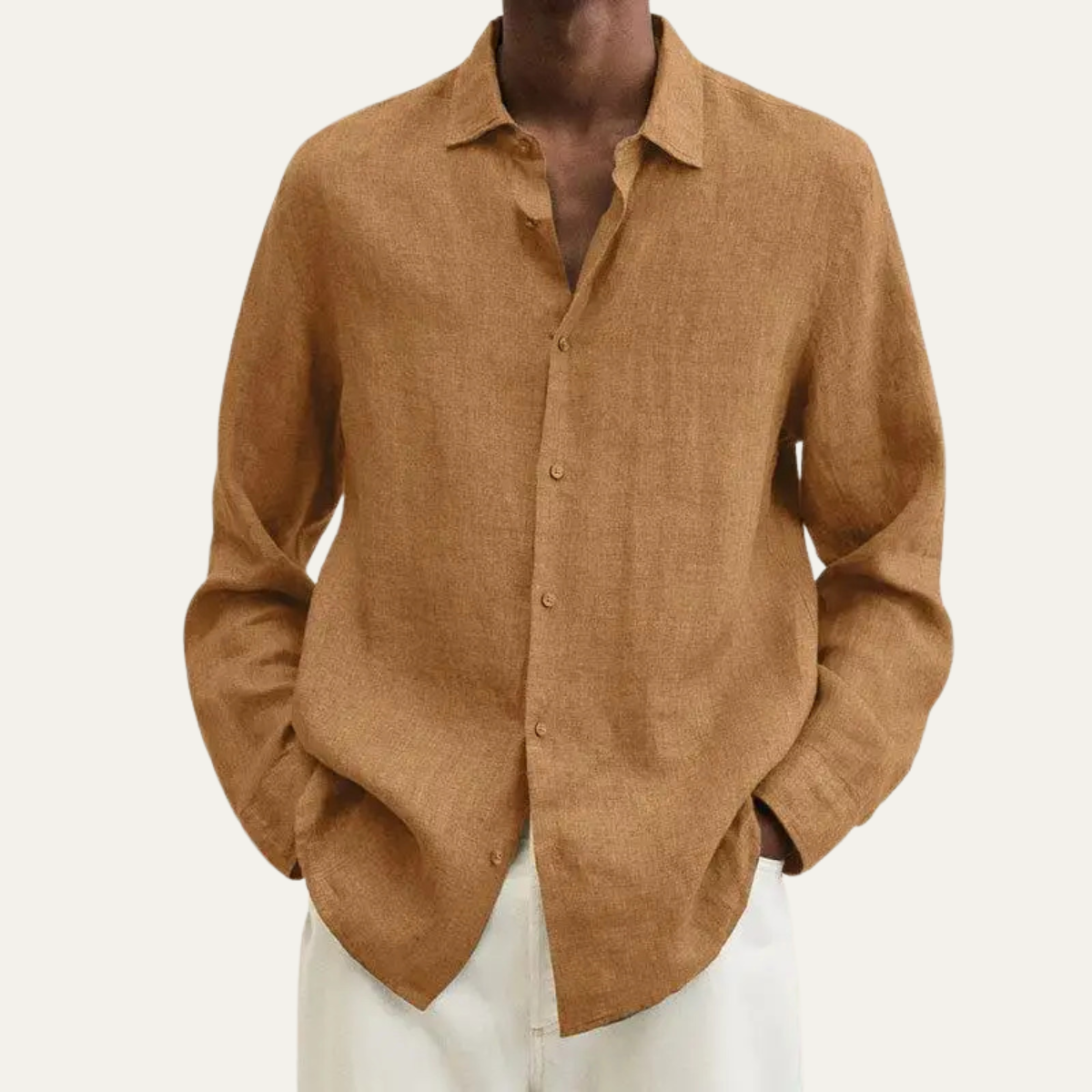 Homme Chemise Manches Longues col Classique Coupe Décontractée