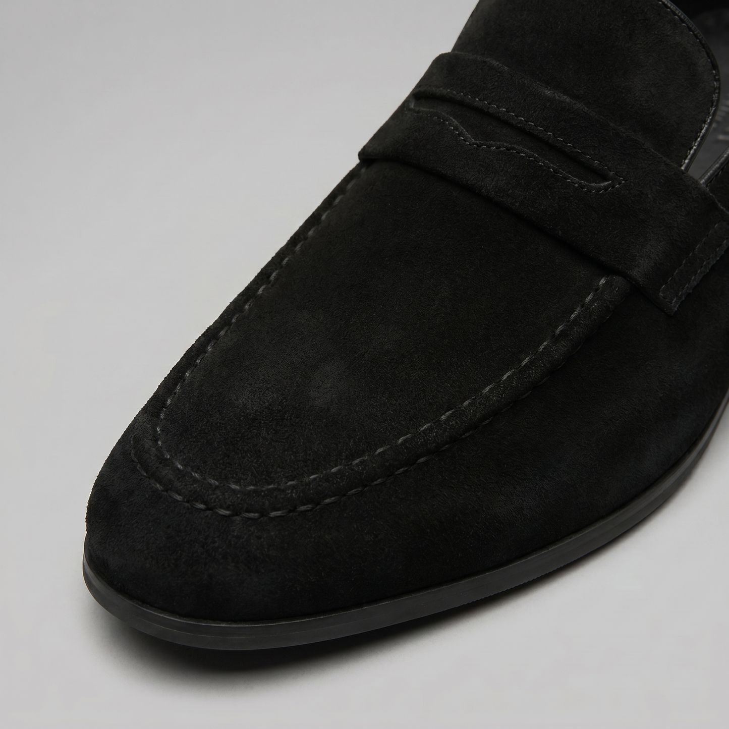 Homme Loafers Penny avec Bride et Couture Mocassin
