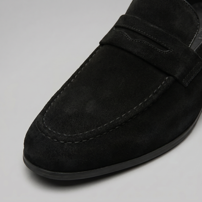 Homme Loafers Penny avec Bride et Couture Mocassin