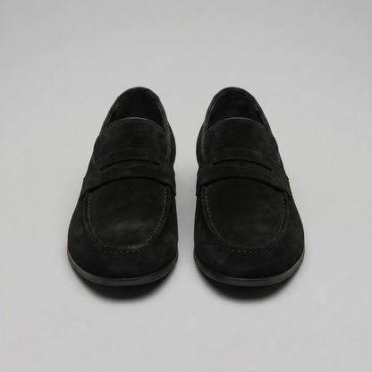 Homme Loafers Penny avec Bride et Couture Mocassin