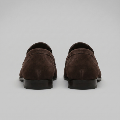 Homme Loafers Penny avec Bride et Couture Mocassin