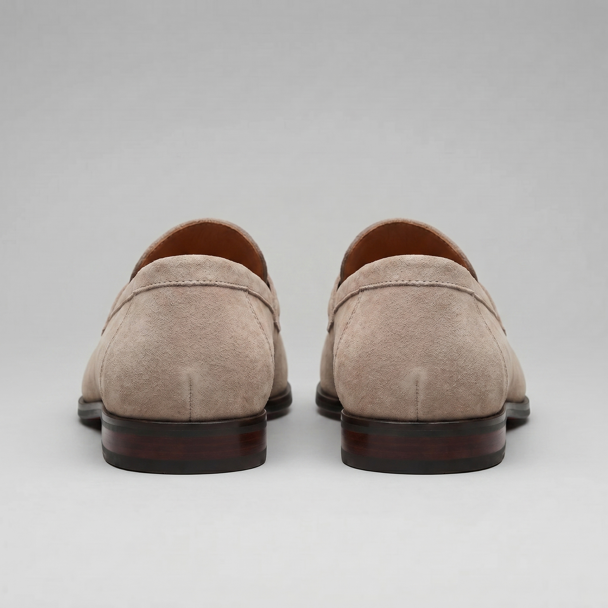 Homme Loafers Penny avec Bride et Couture Mocassin
