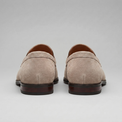 Homme Loafers Penny avec Bride et Couture Mocassin
