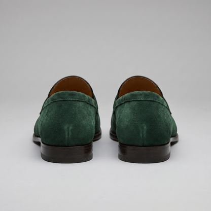 Homme Loafers Penny avec Bride et Couture Mocassin