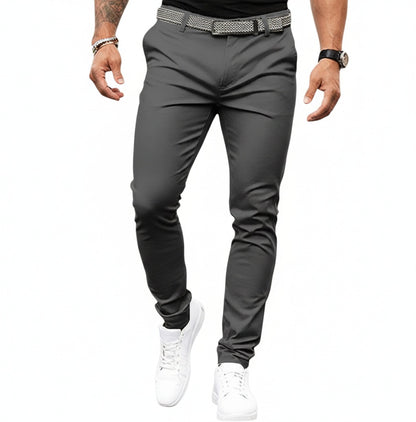 Homme Pantalon Chino Slim Fit Long