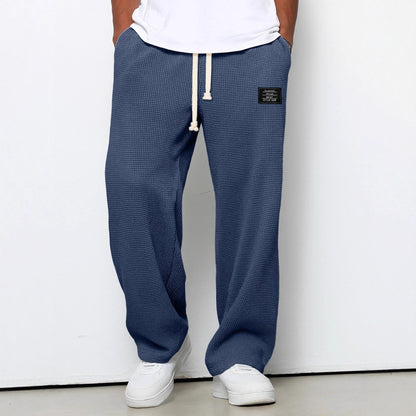 Homme Pantalon de Jogging Relaxed Fit avec Cordon de Serrage