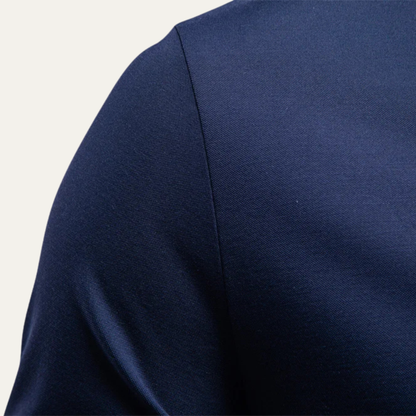 Homme Polo Manches Courtes Slim Fit avec Col Contrasté