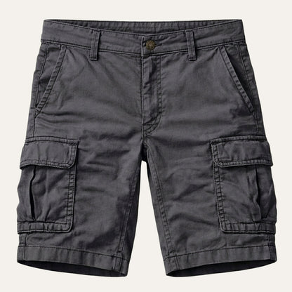 Homme Short Cargo Décontracté avec Poches Latérales et Fermeture Éclair