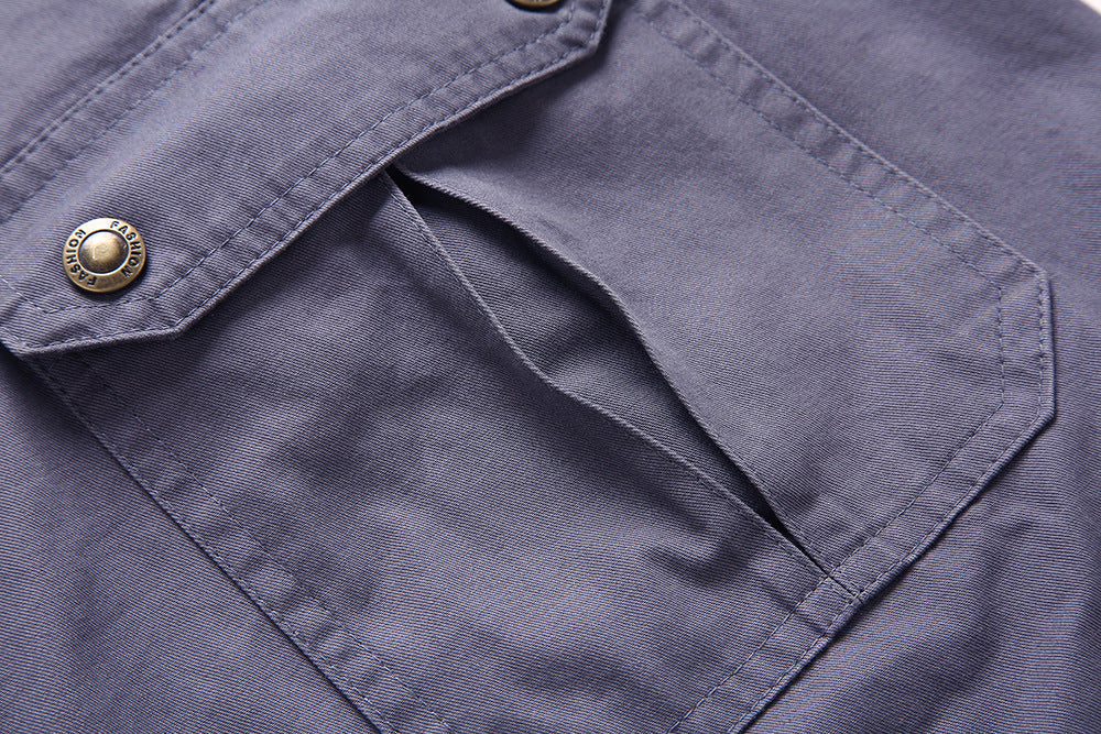 Homme Short Cargo Tactique avec Poches Zippées et Coupe Fonctionnelle