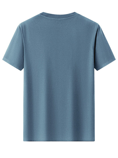 Homme T-shirt Manches Courtes Col Rond Imprimé Vintage 1976